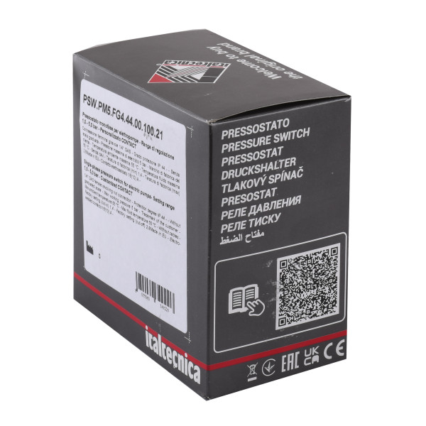 Реле тиску Italtecnica  PM-5 G  (PM5G14)