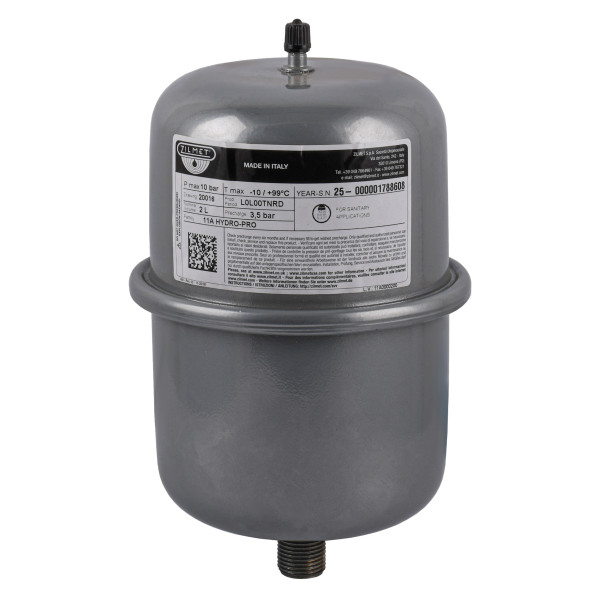 Гідроакумулятор з фіксованою мембраною   2л Zilmet HYDRO-PRO 10bar (11A0000200 )