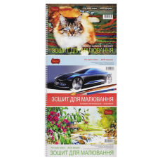 Альбом для акварелі А4 30 арк., 100 гр/м2, спіраль ТМ Тетрада ТЕ11887