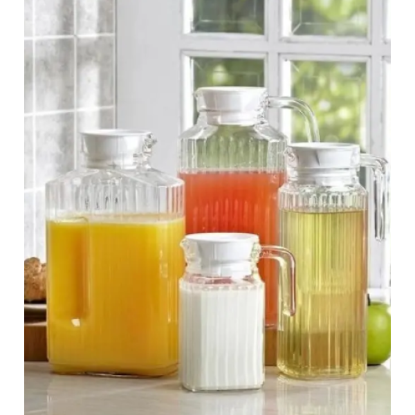 V4069 Глечик з кришкою для холодильника 1,7л «Luminarc» Quadro