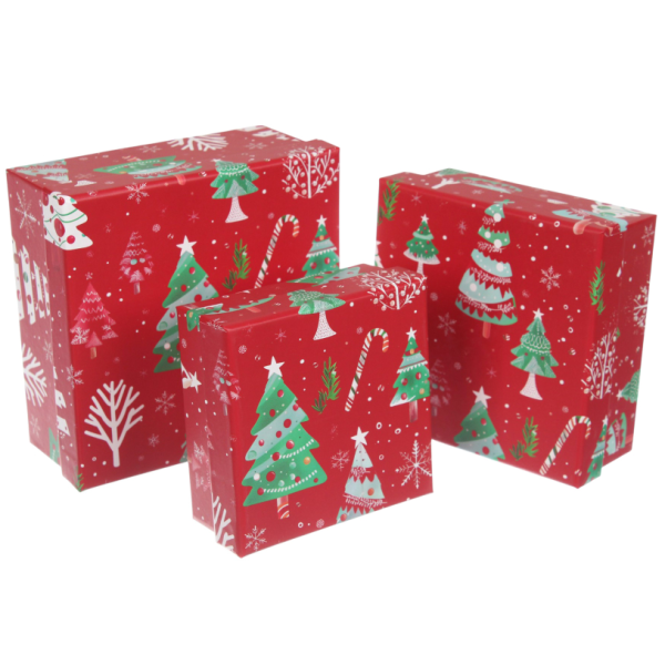 Новорічна подарункова коробка 73-5818 S