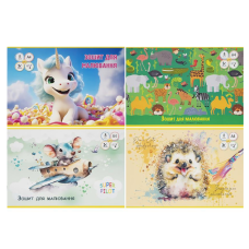 Альбом А4 8 аркушів скоба