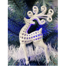 Прикраса №DC19-682 Олень 2шт/уп. (300) (26268)