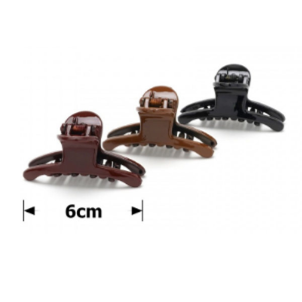 Заколка-краб 41-23569 мат/глянець 6см 26943