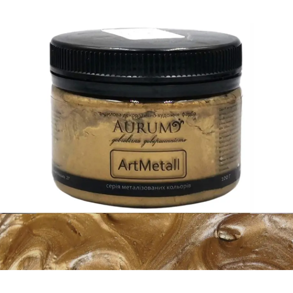 Фарба акрилова дек. Aurum 100 г, Антична бронза