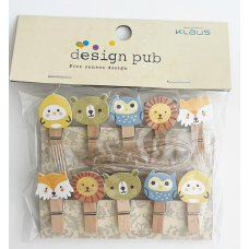 Набір прищіпок для фото "Klaus" уп