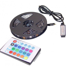 LED стрічка 2м USB з пультом влагозахисна Multicolor (100) (8251)