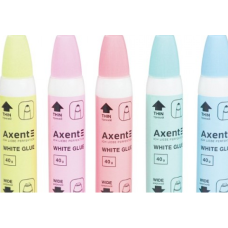 Клей ПВА AXENT 40гр, 2 аплікатора, дисплей, 7202-А