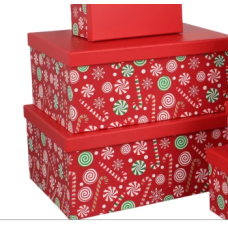 Новорічна подарункова коробка 73-5610 №4