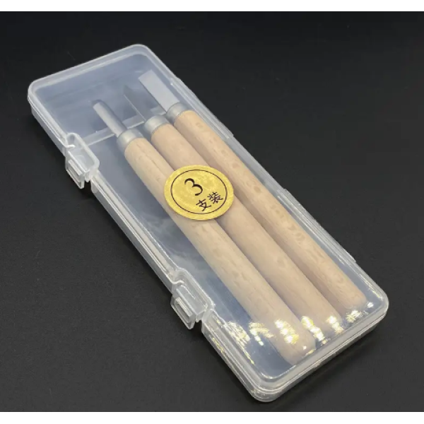 Стамески для різьблення по дереву 3шт (RD-795)