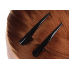 Бічний затискач для волосся металевий 8см 1-202052