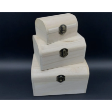 Скринька для декупажу з замком L С-32-1 1шт