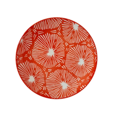 Тарілка десертна кругла d=20см A0670-KR11 Посуд порцеляновий «Astera» Kushi Red