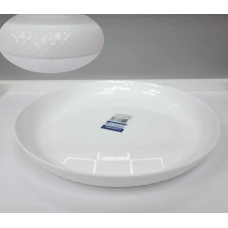 Q2156 Посуд скляний «Luminarc» Precious - тарілка обідня кругла d=25см