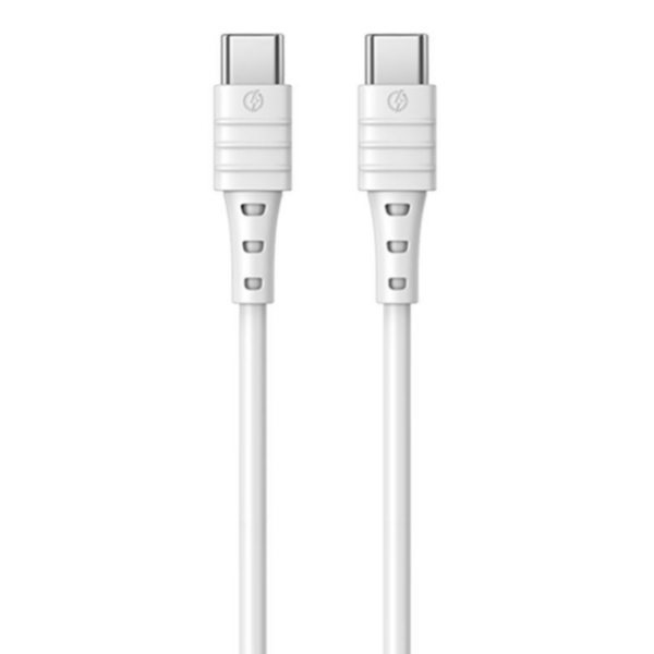 USB Remax RC-068 PD 65W Type-C to Type-C (Бiлий)