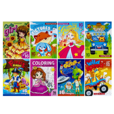 Розмальовка А4 "Дитяча" 8 аркушів 225760