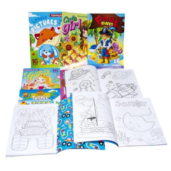 Розмальовка А4 "Дитяча" 8 аркушів 225760