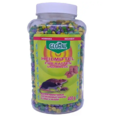 Гранули від Щурів та пацюків Global банка 400г