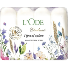 L'Ode мило туалетне Гірські квіти 4шт*60г