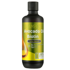 BION Шампунь для волосся "Avocado Oil & Biotin" 355мл