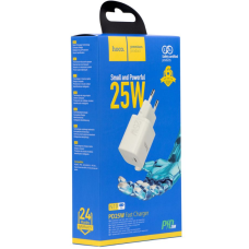 Мережевий Зарядний Пристрій Hoco N19 Rigorous PD25W (white)