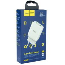 Мережевий Зарядний Пристрій Hoco N6 QC3.0 18W (Бiлий)