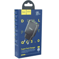 Мережевий Зарядний Пристрій Hoco N6 QC3.0 18W (Чорний)