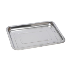 Піднос металевий прямокутний середній 36*27*2см 38079