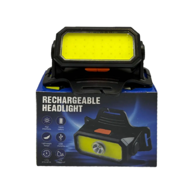 Ліхтар налобний micro USB Bailong BL-5120 (240) 6888