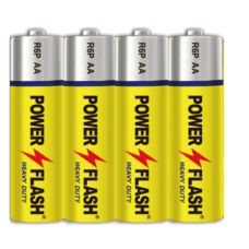 Батарейка AA Power Flash жовта сольова LR06 1шт