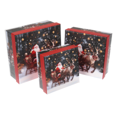 Новорічна подарункова коробка 73-5818 M