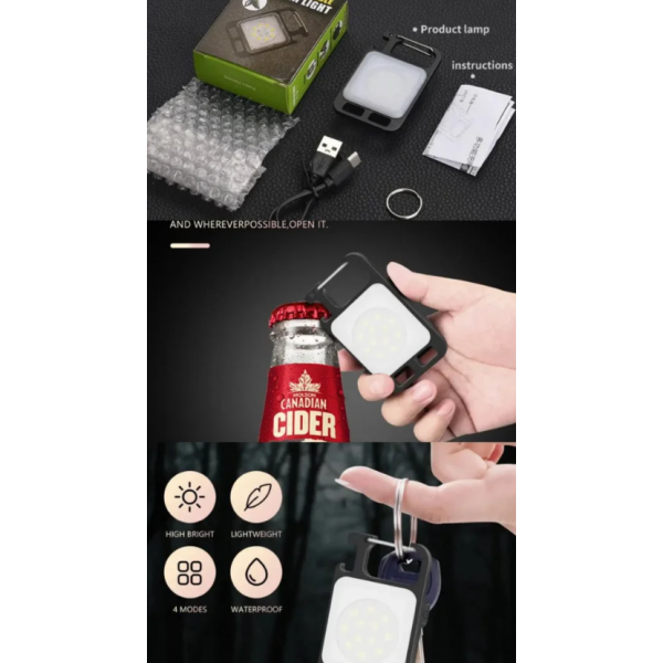 *Кишеньковий Світильник БРЕЛОК кемпінг Пластиковий (240)