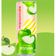 Моршинська 0,33л ж/б лим. зі смаком Яблуко x 12 б