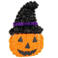 Підвісний декор "Гарбуз у капелюсі" на Halloween 37*22см 943