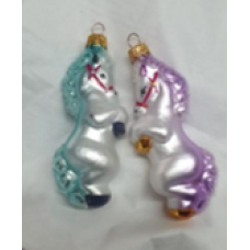 Скляна іграшка Коник на дибках 1012