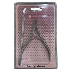 Набір для манікюру з 2 одиниць на аркуші (кусачки + пушер)