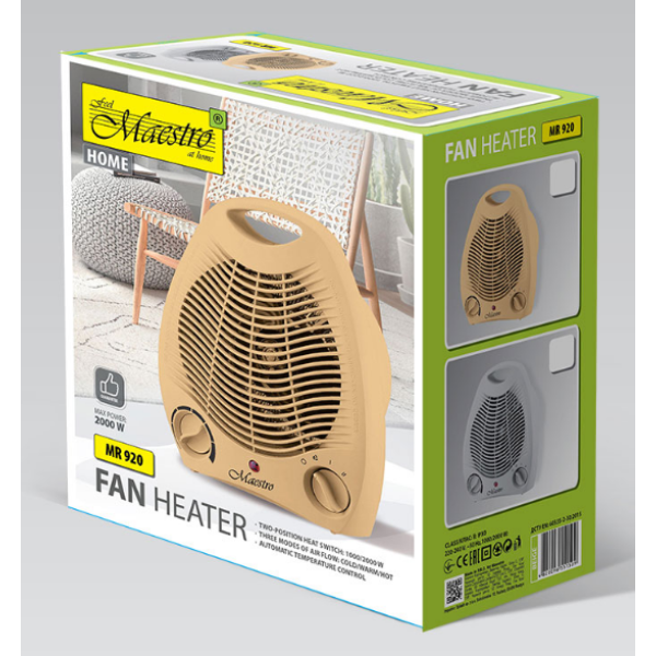 Тепловентилятор MR-920-BEIGE (6)