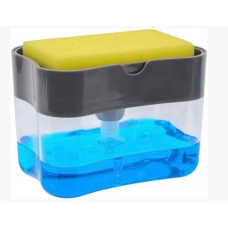 Диспенсер для миючого засобу з підставкою для губки Sponge Caddy