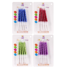 Свічки для торта 10-91 "Металлик"