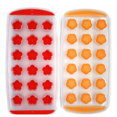 Форма для льоду силікон квітка 18 розд