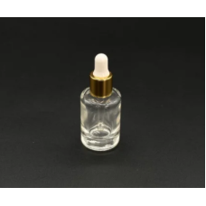 Скляні пляшечки з піпеткою 52х27мм