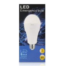 Лампа діодна акумуляторна E27 20Вт 2ак. 18650 арт 8442