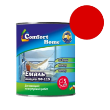 Емаль ПФ 115 Комфорт ЧЕРВОНА 0.9 кг