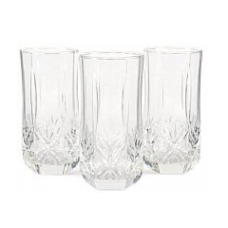 Набір склянок високих 310мл (по 3шт) P1786 огранований «Luminarc» Brighton