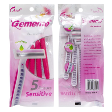 Набір жіночих бритв "Gememe" 5 шт.,2 леза G-1L