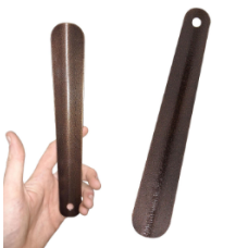 Ложка для взуття, металева 27см