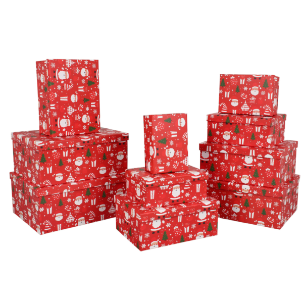 Новорічна подарункова коробка 73-5573 №4