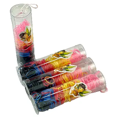 Резинки силіконові в тубусі Del