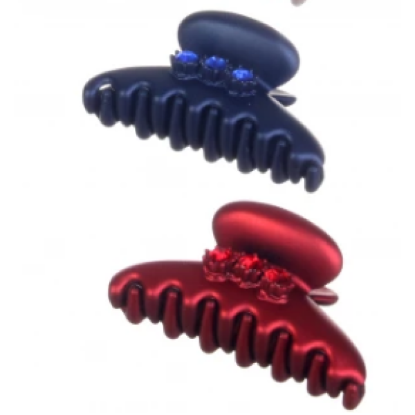 Краб для волосся зі стразами 1-163230/1-163247