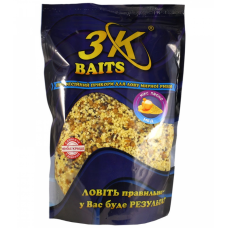 Прикормка 3k Baits Зерновий мікс Пшоно (мед) 500г
